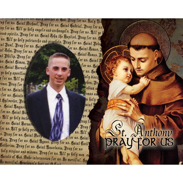 St Anthony Pick Your Saint Confirmation Frame