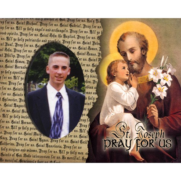 St Joseph Pick Your Saint Confirmation Frame