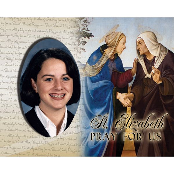 St Elizabeth Pick Your Saint Confirmation Frame