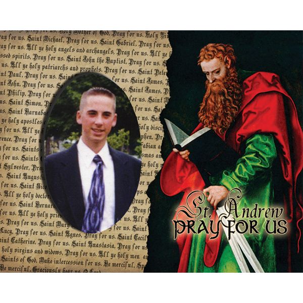 St Andrew Pick Your Saint Confirmation Frame