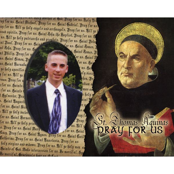 St Thomas Aquinas Pick Your Saint Confirmation Frame