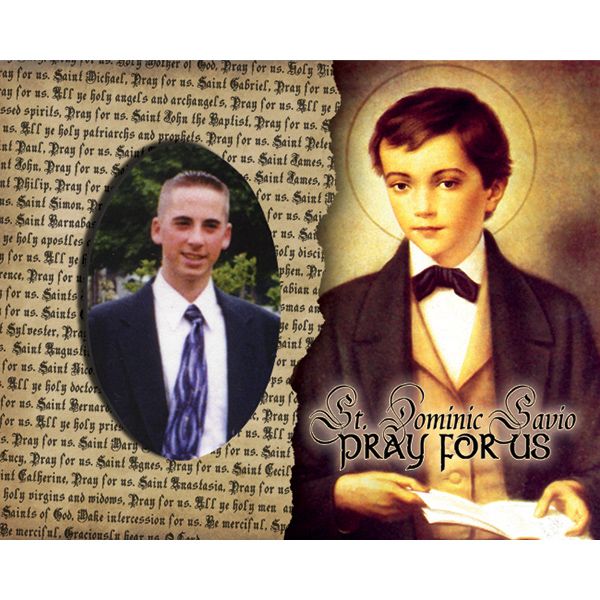 St Dominic Savio Pick Your Saint Confirmation Frame