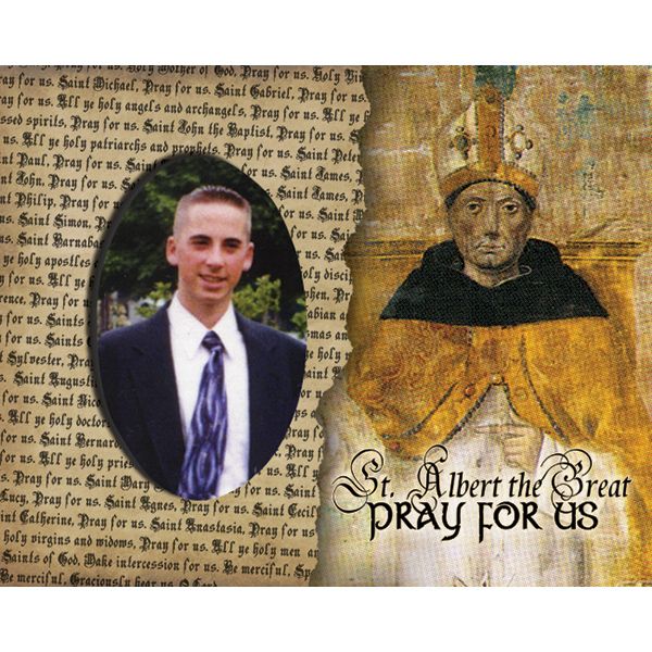 St Albert the Great Pick Your Saint Confirmation Frame