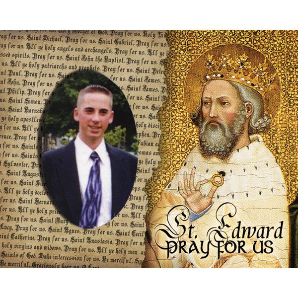 St Edward Pick Your Saint Confirmation Frame