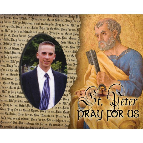 St Peter Pick Your Saint Confirmation Frame