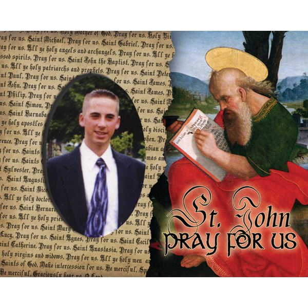 St John Pick Your Saint Confirmation Frame