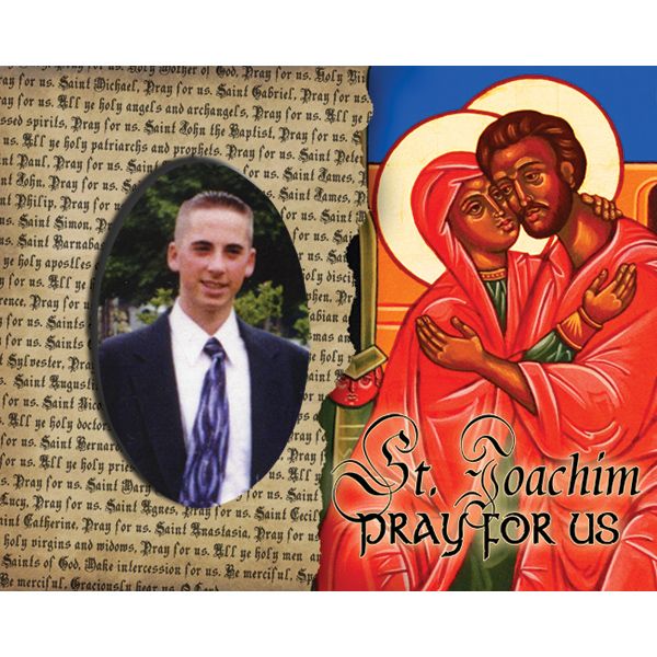 St Joachim Pick Your Saint Confirmation Frame