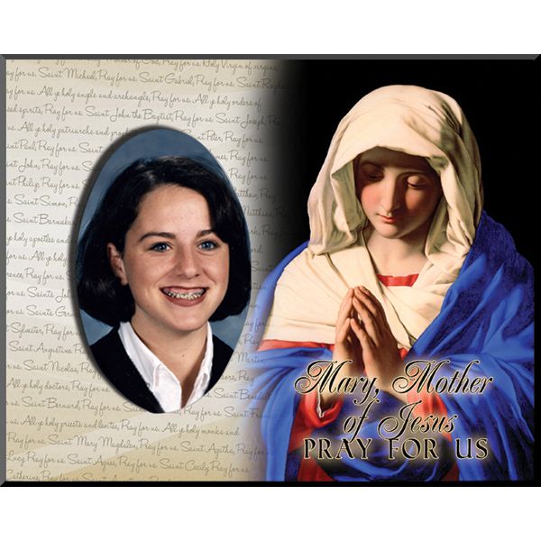 Mary Pick Your Saint Confirmation Frame