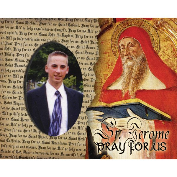 St Jerome Pick Your Saint Confirmation Frame