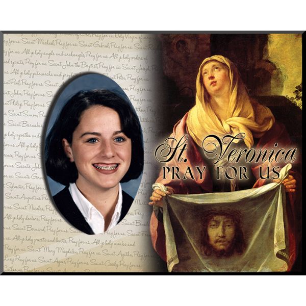 St Veronica Pick Your Saint Confirmation Frame