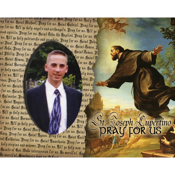 St Joseph Cupertino Pick Your Saint Confirmation Frame