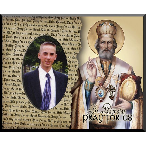 St Nicholas Pick Your Saint Confirmation Frame