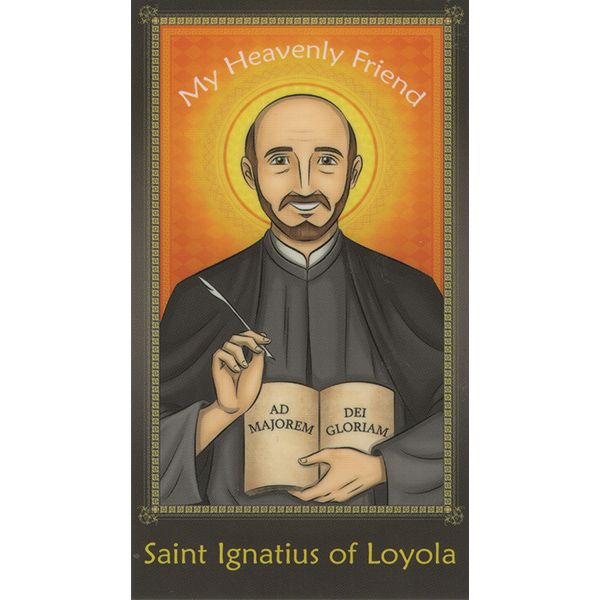 Childrens Saint Ignatius Loyola Holy Card – Catholic Home and Church