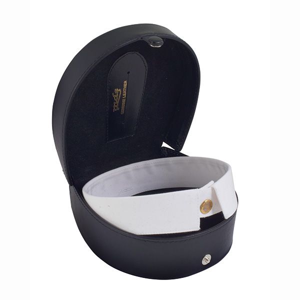 Leather Clergy Collar Box