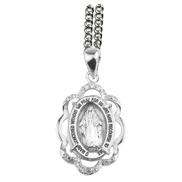 Sterling Silver Miraculous Medal