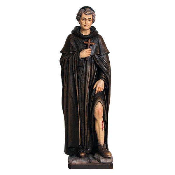 St Peregrine Woodcarve Statue