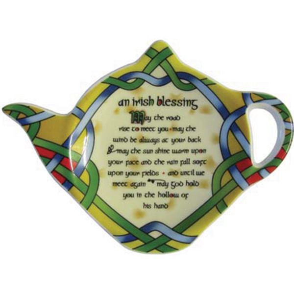 Irish Blessing Tea Bag Holder