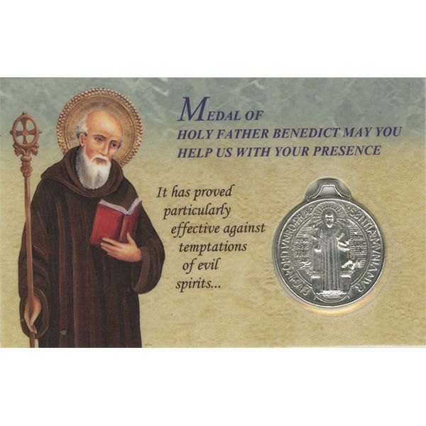 St Benedict Protection Card