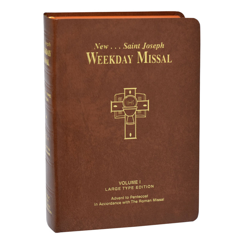 St Joseph Weekday Missal - Large Print - Vol 1