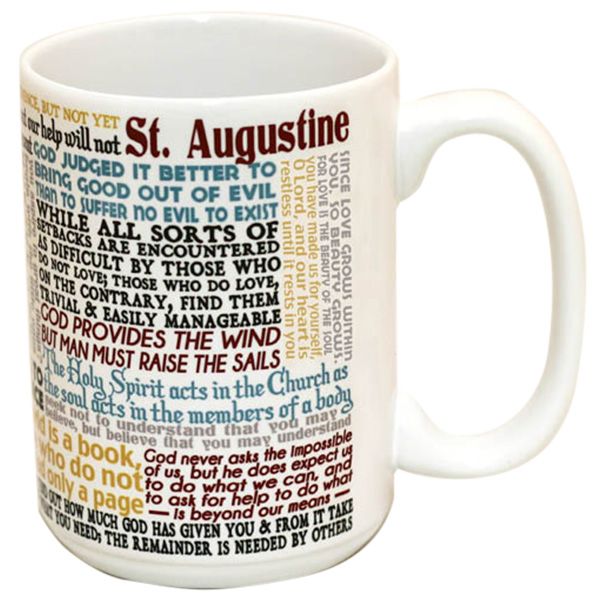 St Augustine Quotes Mug