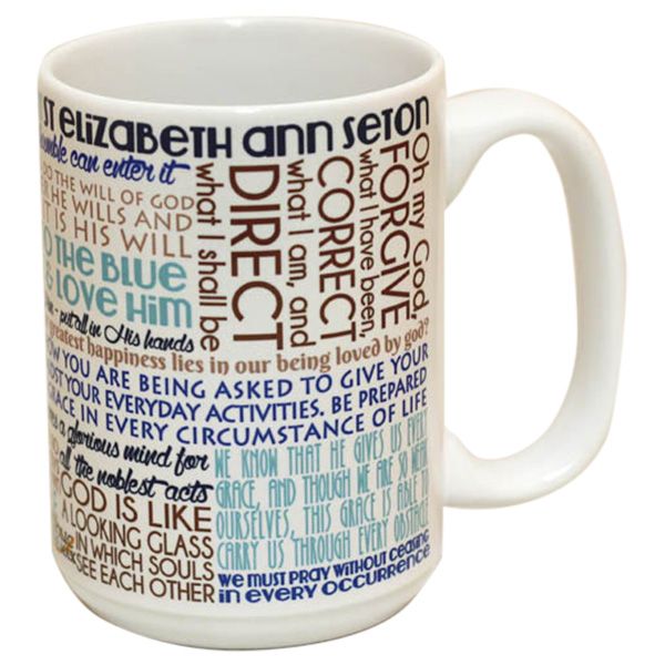 St Elizabeth Ann Seton Quotes Mug