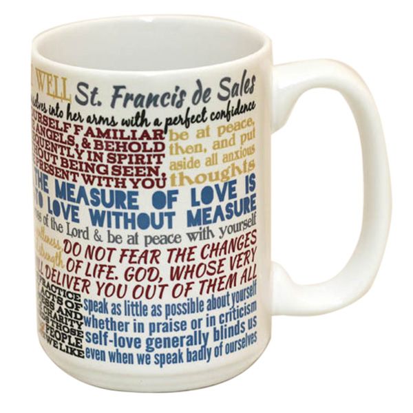 St Francis De Sales Quotes Mug