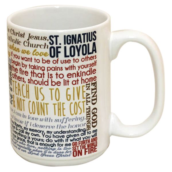 St Ignatius Loyola Quotes Mug
