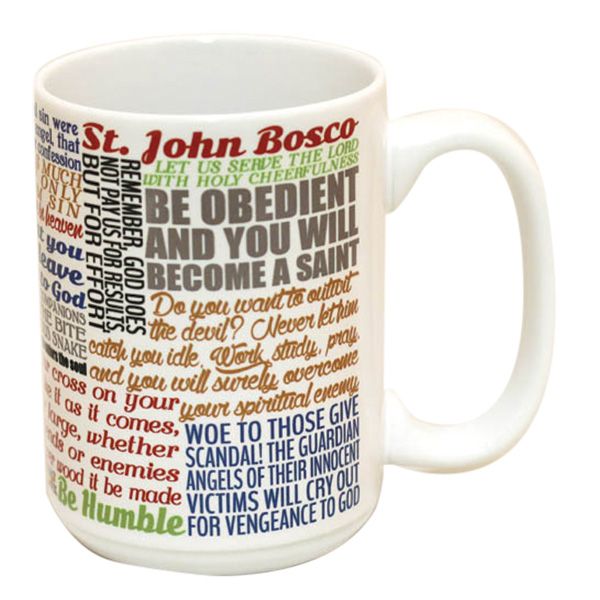 St John Bosco Quotes Mug
