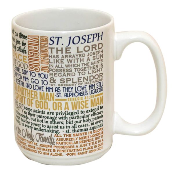 St Joseph Quotes Mug