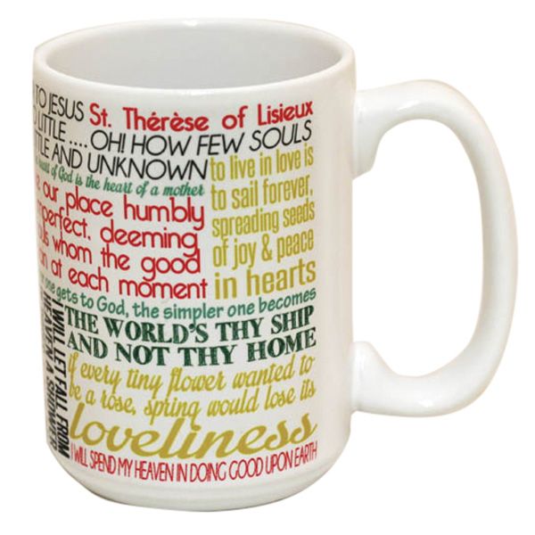 St Therese of Lisieux Quotes Mug