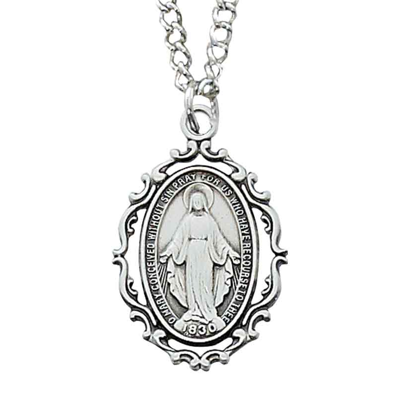 Sterling Silver Miraculous Medal
