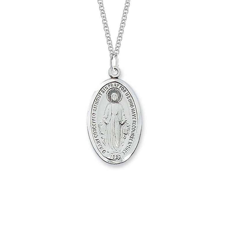 Sterling Silver Miraculous Medal