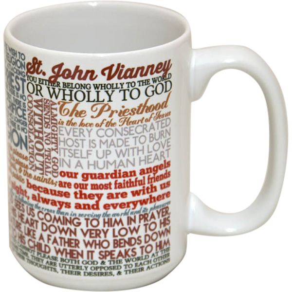 St John Vianney Quotes Mug