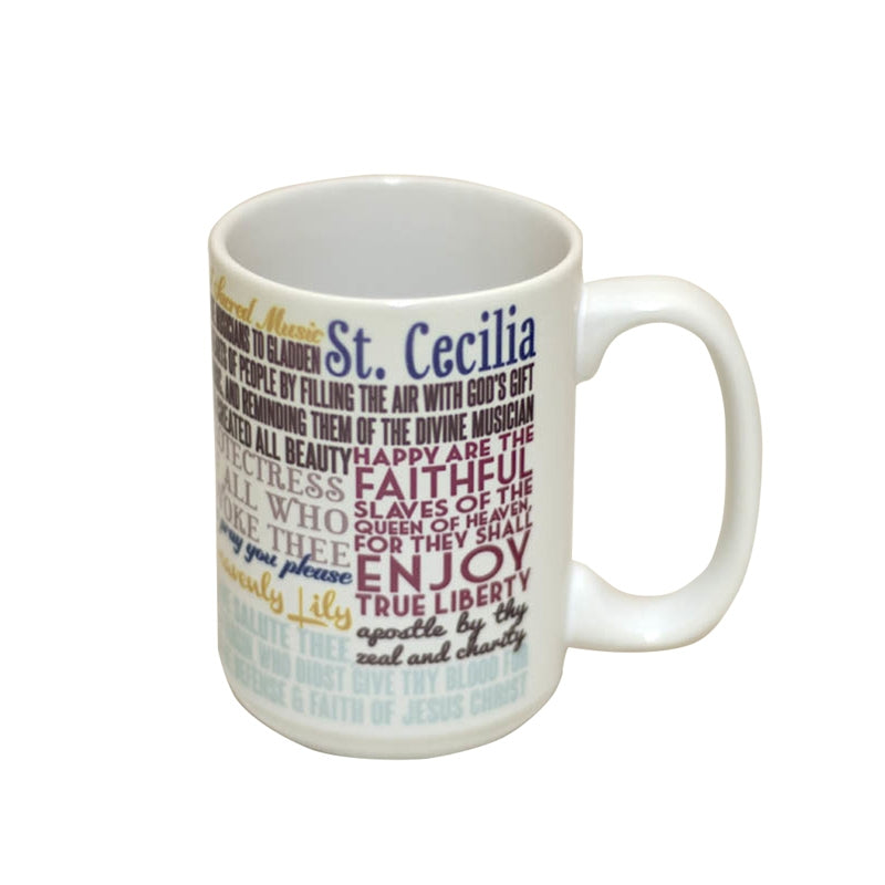 St CeciIia Quotes Mug
