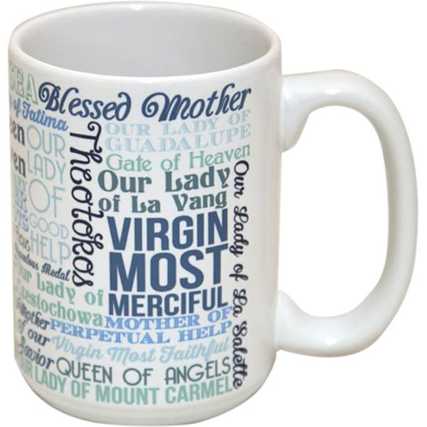 Titles of Mary Quotes Mug
