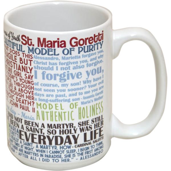 St Maria Goretti Quotes Mug