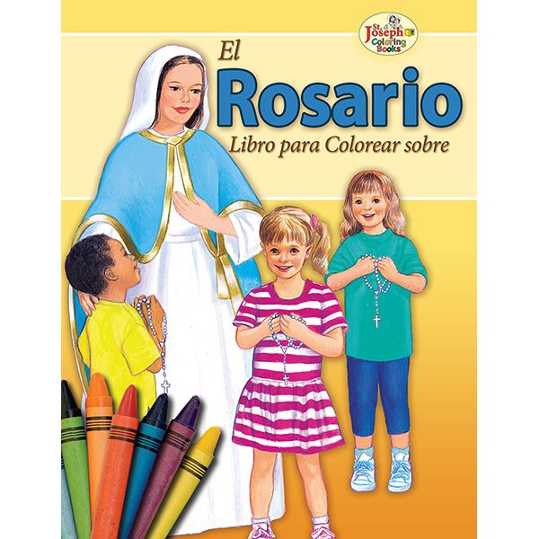 Libro Para Colorear El Rosario