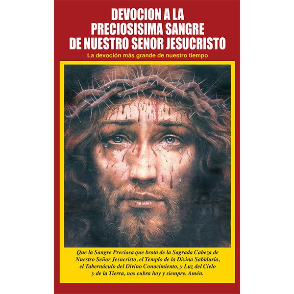 Devocion a La Preciosisima Sangre De Nuestro Senor JesuCrist
