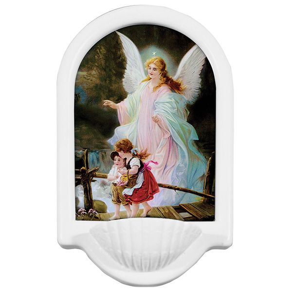 Guardian Angel Holy Water Font