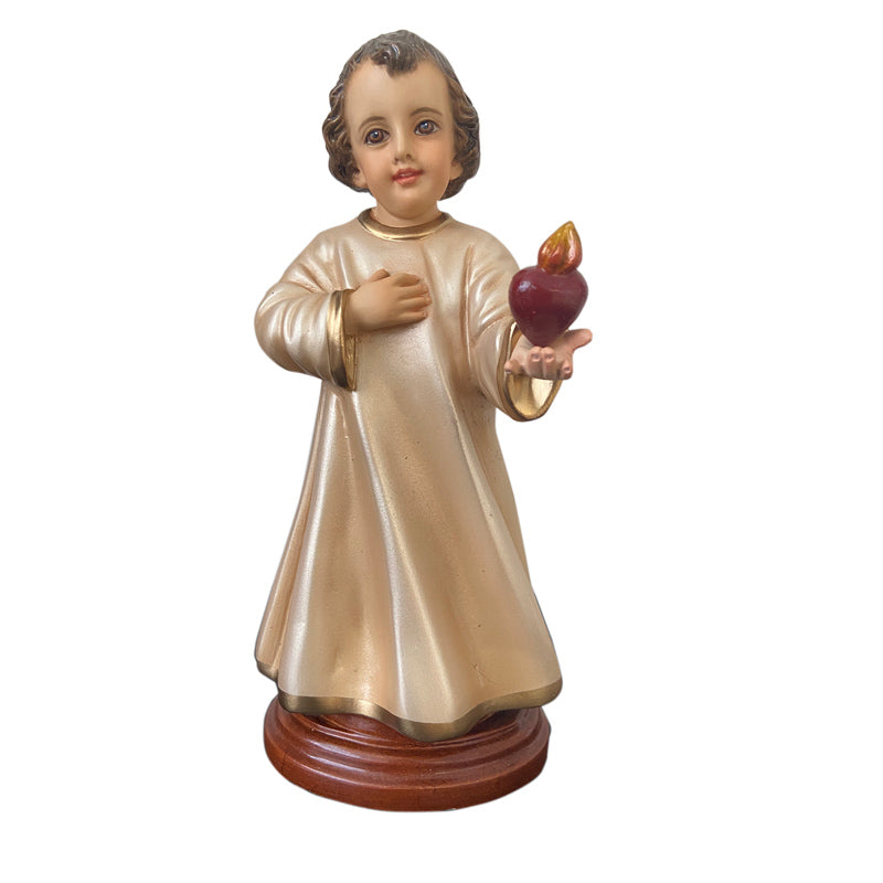 Divine Child with Heart Statue
