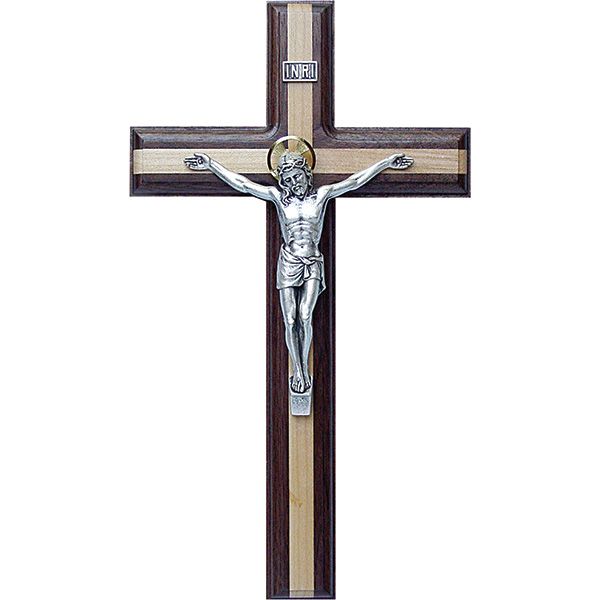 Maple Inlay Crucifix