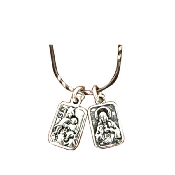 Petite Sterling Silver Scapular