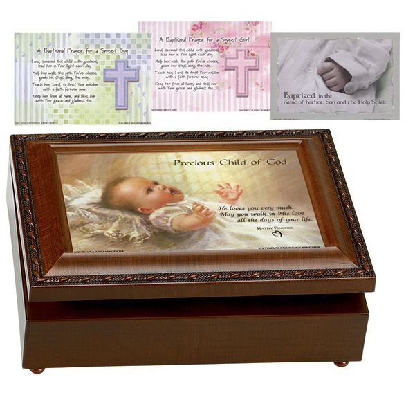 Baptism Box - Plain - Jesus Loves Me