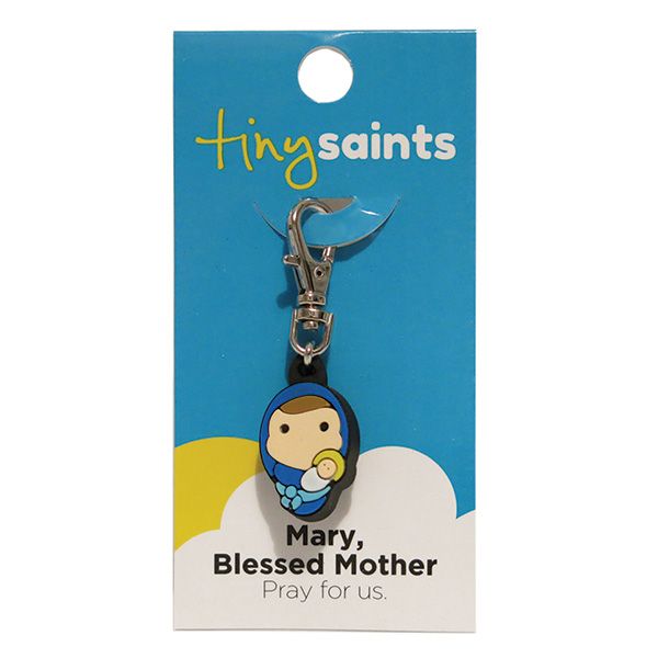 Mary Blessed Mother Tiny Saint Charm
