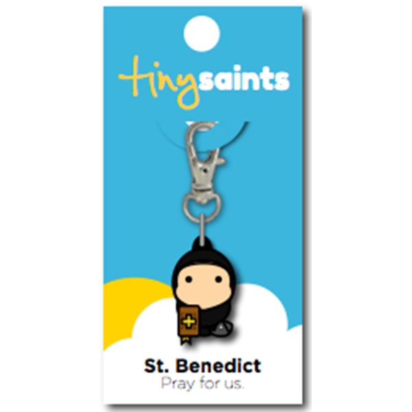 St Benedict Tiny Saint Charm