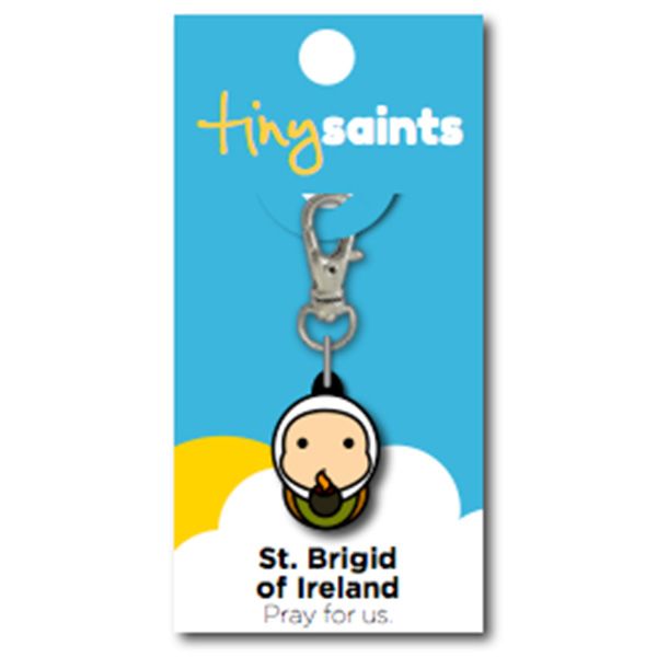 St Brigid of Ireland Tiny Saint Charm