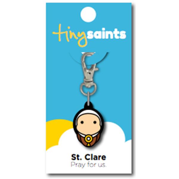 St Clare Tiny Saint Charm