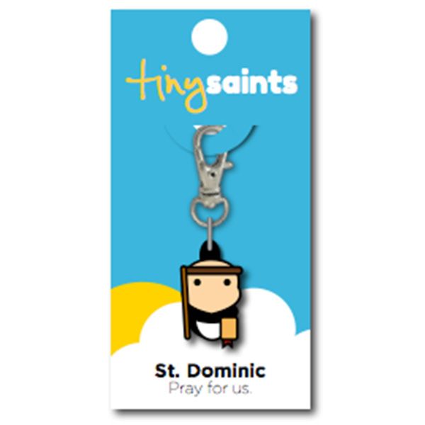 St Dominic Tiny Saint Charm
