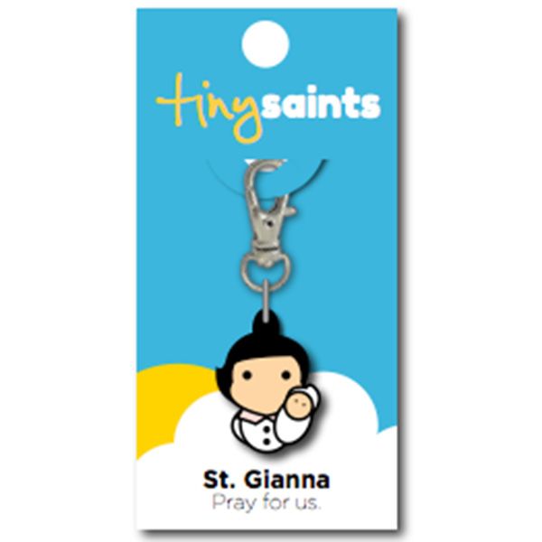St Gianna Tiny Saint Charm