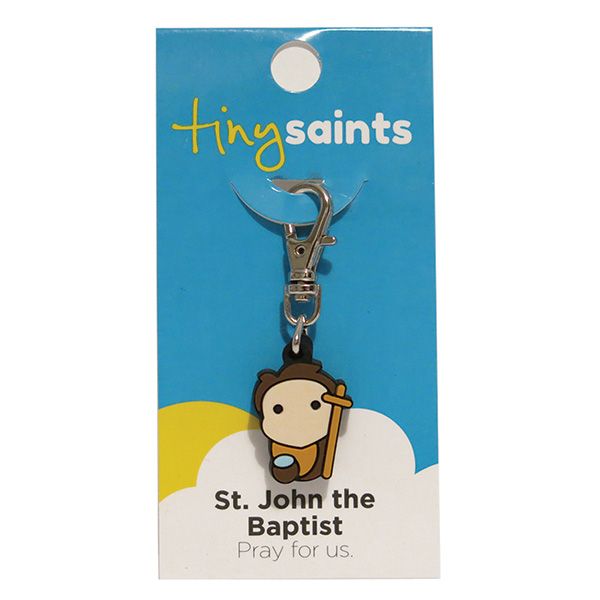 St John the Baptist Tiny Saint Charm